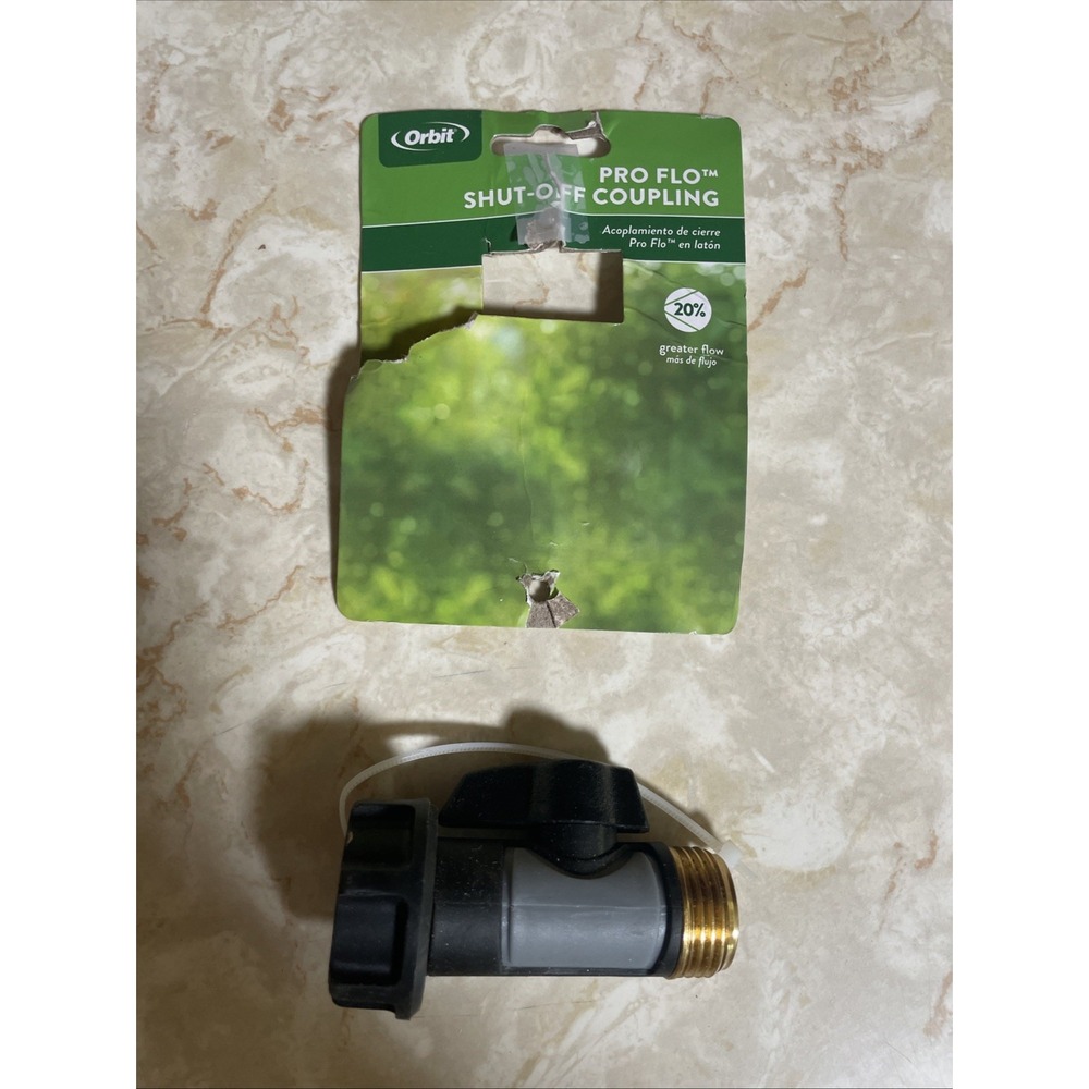 Orbit Pro-flow Hose Shut Off‎ Coupling